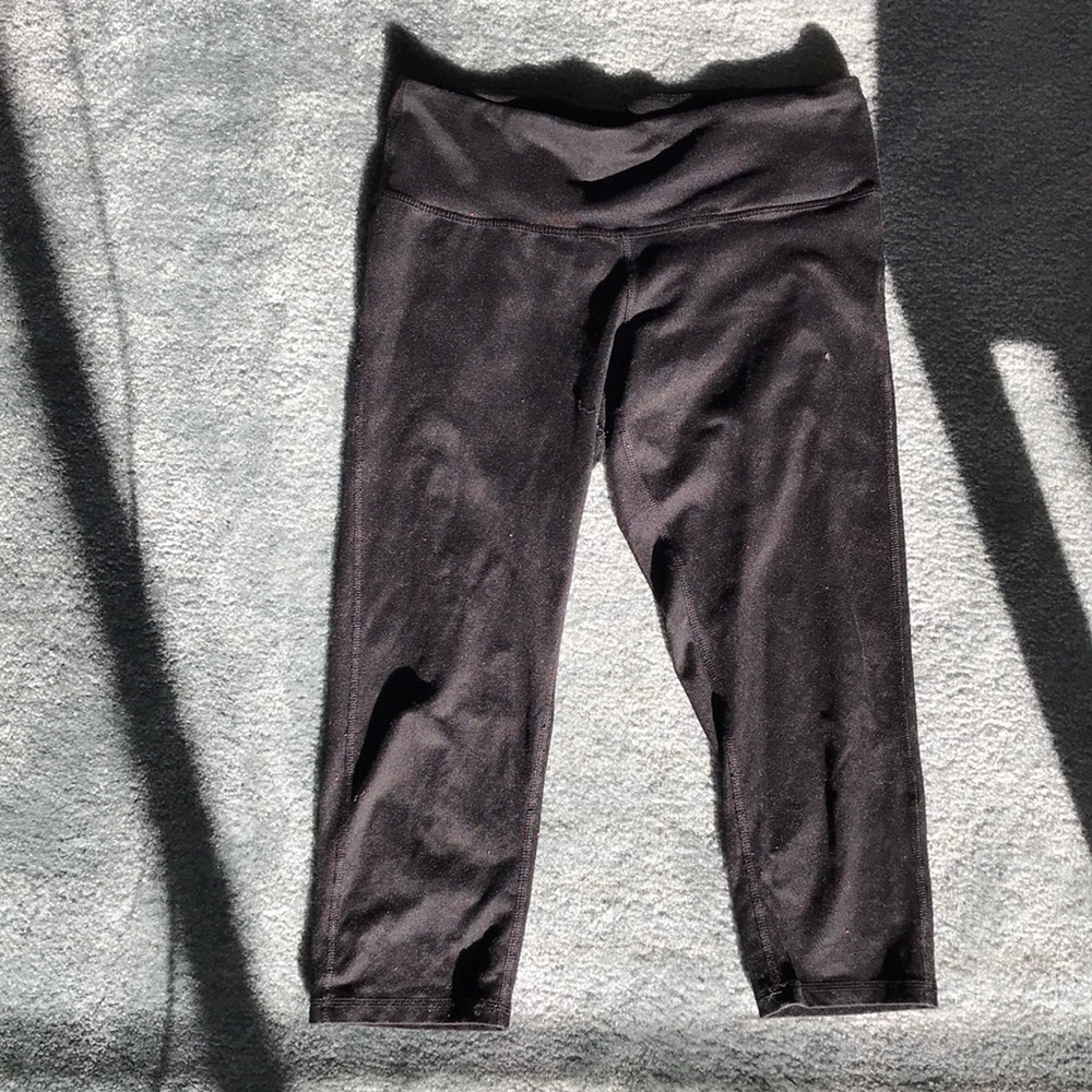 Black Fitness Capris